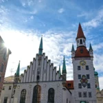 Ancien hôtel de ville sur la Marienplatz à Munich
